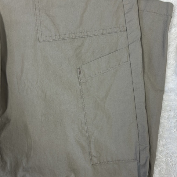 Agolde Tan Cropped Ankle wide leg pants - Picture 15 of 16